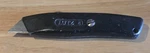 Vintage Steel Lutz 81 Utility Knife W Extra Blades Storage Made The Usa Tool. Fixed Price $11.99.