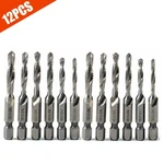 6/12PCS Hss Hex Shank Drill Bits Tap M3-M10 Metric Sae Screw Thread. Fixed Price $8.54.