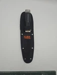 Klein Tools Fixed Blade Duct Knife DK06 J10 With Sheaf. Fixed Price $12.95.