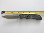 Winchester Single Blade Framelock Aluminum Handle Pocket Knife. Fixed Price $22.99.