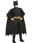 The Dark Knight Batman Muscle Chest Boy's Deluxe Costume. Fixed Price $55.99.