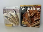 Flexcut 3 Knife Starter Set Cutting Detail Rough KN500 Woodcarving Book. Fixed Price $49.69.