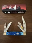 Steel Warrior Collector Knife Frost Cutlery Kentucky 5-BLADE SW-117 Cbj New Box. Fixed Price $35.00.