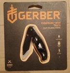 Gerber Paraframe Mini Tanto Clip Folding Knife Black Blade Stainless 31-001729. Fixed Price $5.99.