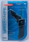 Nos Seber Claw-loc Ratcheting Folding Edc Knife Black Oxide Serrated Drop Point. Fixed Price $80.09.
