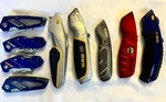 2 Utility Knives 1 Irwin Retractable Blade Folding Knife. Fixed Price $16.99.
