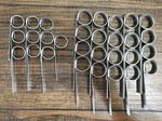 Pcs Band-it Cp Series Ss Center Punch Clamps 1-3/8" & 13/16" Wide. Fixed Price $42.00.