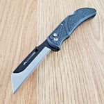 Outdoor Edge Razor Work Folding Knife 420J2 Steel Blade Gray Grivory Handle. Fixed Price $24.09.