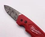 Milwaukee Fastback Folding Knife - Custom Engraving Pocket ( Leaf Pattern). Fixed Price $70.99.
