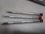 3 Pcs. Excel Hobby Knifes Aluminum Crafting Sharp Curved Edge Blade Made Usa. Fixed Price $8.90.