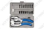 Heavy Duty Power Hole Punch Kit Cr 3/32 9/32 Metal Leather Plastic Tool Set. Fixed Price $31.95.