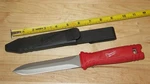 Milwaukee 11" Fixed-blade Serrated Duct Knife W/sheath 48-22-1927. Fixed Price $16.95.