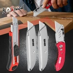 4-PACK Foldable Locking Mechanism Retractable Utility Knife Cutter W/ Blades. Fixed Price $19.99.