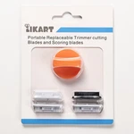 Likart 4-PACK Paper Cutter Replacement Blades Kit, Portable Trimmer Cutting B.... Fixed Price $40.51.