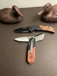 Husky Best Pair 2N1 Utility Blade Flip & Blknd Knife Nclips. Fixed Price $30.00.