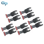 10PCS Curved Edge Blades Japanese Tooth Oscillating Saw For Wood, Plastic. Fixed Price $18.32.