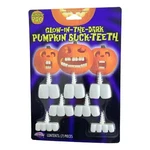 Pumpkin - Glow The Dark Buck Teeth, 7 Pieces. Fixed Price $9.99.