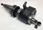 Cst Tapmatic RDT25 1/4 - M6 Cap Tapping Head W/ 1" Shank & BT40 Tool Holder. Fixed Price $129.95.