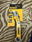 Dewalt Retractable Utility Knife W/ Built-in Blade Storage DWHT10998. Fixed Price $15.00.