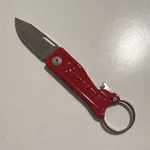 Supreme Sog Keytron Folding Pocket Knife Keychain Ring Red/silver Stainless. Fixed Price $20.00.