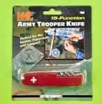 Vintage Mit 7968 Army Trooper Multi Blade Tool Folding Pocket Knife Nos. Fixed Price $35.00.