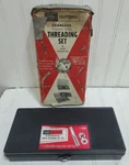 Vintage Sears Craftsman Kromedge Threading Set Tap & Hexagon Die 9-5200 +box. Fixed Price $99.49.