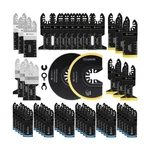 52 Pcs Oscillating Multi-tool Blades Kit, Froylot Titanium Bi-m... Fast Usa Ship. Fixed Price $54.74.