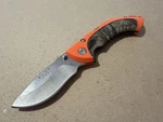 Buck 395 Omni Hunter Knife Camo & Orange Folding Locking 2007 (no Sheath)(read). Fixed Price $79.99.