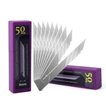 Newishtool 9MM Stainless Steel Blade, 30 Degree Snap Off Blades, 100 Purple. Fixed Price $28.54.
