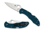 Spyderco Knives Delica 4 Lockback Blue Frn Microclean Steel C11FPK390. Fixed Price $139.50.