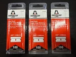 Single Edge Razor Blades .009 Steel Back American Line Carbon 300. Fixed Price $35.95.