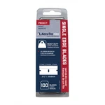 Accutec Pro Single Edge Razor Blades .012 Facet, 100 Per Box. Fixed Price $17.91.