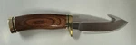 Buck Zipper Fixed Blade Drop Point Guthook Knife W/ Sheath 0191BRG-B. Fixed Price $134.99.