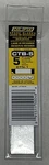 Pack Olfa #9986 CTB-5 Replacement Snap-off Blades For CTN-1 Carton Cutter. Fixed Price $9.50.