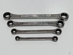 Craftsman Usa 42446 Sae 5/16"-3/4" Ratcheting Double Box Wrench Set (rare). Fixed Price $129.99.