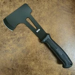 Sog Full Tang 11.5" Hand Axe With Nylon Sheath Hardcase Black Finish. Fixed Price $23.65.