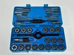 Great Neck 40 Pc Tap & Die Set W Storage Case Nc Nf Pt Fine Carbon Steel. Fixed Price $34.99.