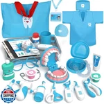 Lehoo Castle Doctor Kit For Toddlers 3-5, Kids Dentist Play Set,. Fixed Price $44.99.