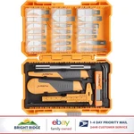 Hobby Knife Set With 41 Pieces, Ergonomic Handle Durable Replacement Blades. Fixed Price $33.74.