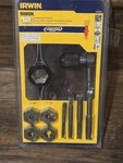 Irwin Hanson 1765542 Self-aligning Tap And Die Set (read). Fixed Price $57.25.