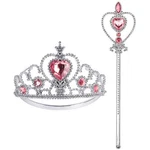 Bibuty Princess Dress Up Accessories Crown Tiara For Free Size, Pink. Fixed Price $8.91.