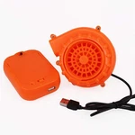 Kiddale Mini Blower Fan For Inflatable Costumes, 4.3"*6.3"1.7", Orange. Fixed Price $17.18.