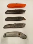 Vintage Utility Knives Stanley & Hyde- 10-079, 99A 10-099, 10-299,10-520.. Fixed Price $32.50.