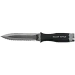 Klein Tools DK06 10-3/4IN Stainless Steel Serrated Duct Knife 5-1/2IN Blade. Fixed Price $27.02.