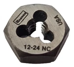 12-24 5/8 Hex Die Hanson 6132 Carbon Steel Sae Usa Rh Rethreading 12/24 Small!. Fixed Price $8.99.