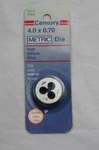 Century Metric Die #97604 4.0 X 0.70 High Carbon Alloy Brand New. Fixed Price $12.99.