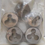 Pack Of Irwin Hanson 6527 Hex Thread Die High Carbon Steel Rh 5/16-18 NC1. Fixed Price $19.99.