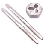 Hss 8-36 Taper & Plug Hexagon Die Thread Right Hand Set. Fixed Price $26.25.