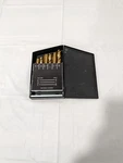 Hertel & Set #6-32-1/2-13 Taps, 5/16-27/64" 770XT Incomplete. Fixed Price $145.75.