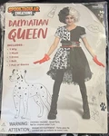 Dalmatian Costume, Polka Dots Dress Set For Girls Up Sz Medium 8-10YR. Fixed Price $19.99.